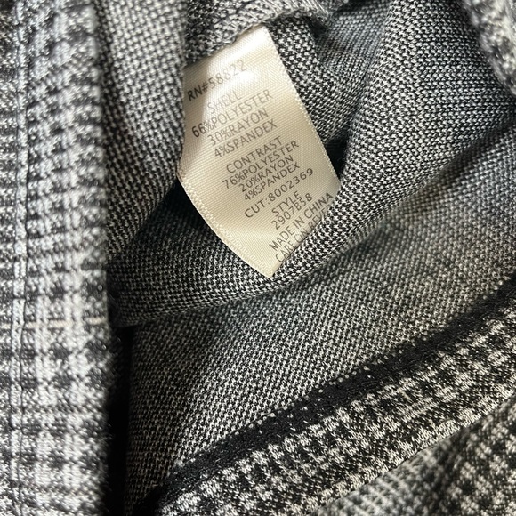 Max Studio Small glen plaid short sleeve dress - Picture 13 of 15